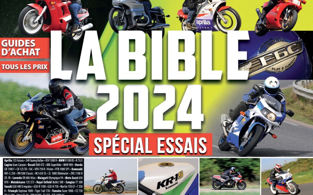 LA BIBLE 2024 Youngtimers Moto est arrivée !