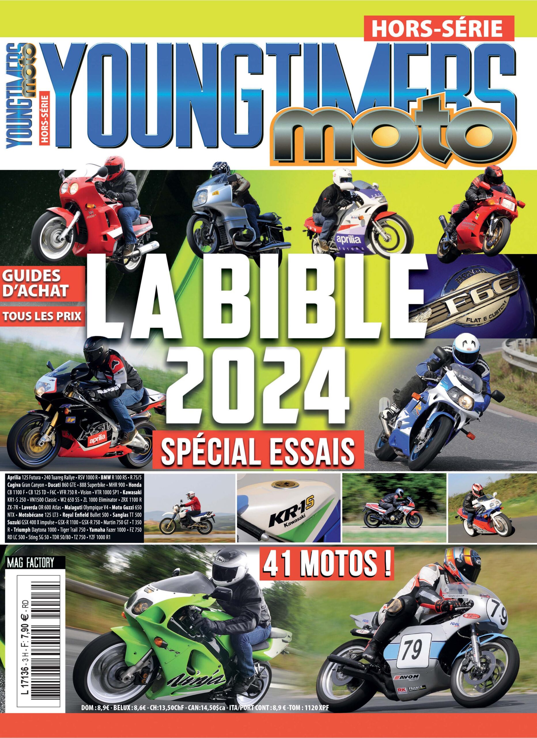 Youngtimers Moto hors-série Bible 2024