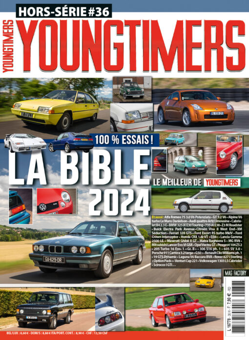 Hors-série Youngtimers n°36 "La Bible Youngtimers 2024"