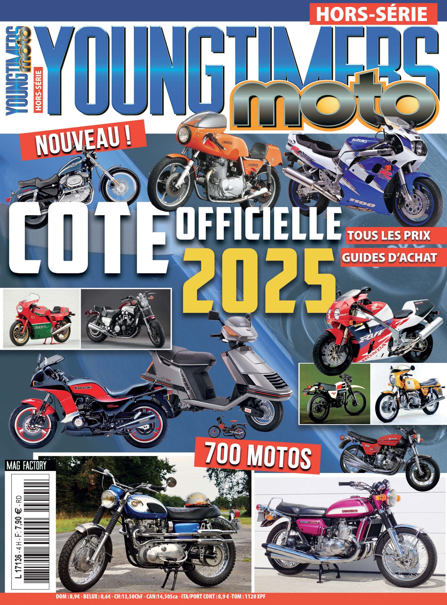 Hors-série Youngtimers Moto "La Cote Officielle 2025"